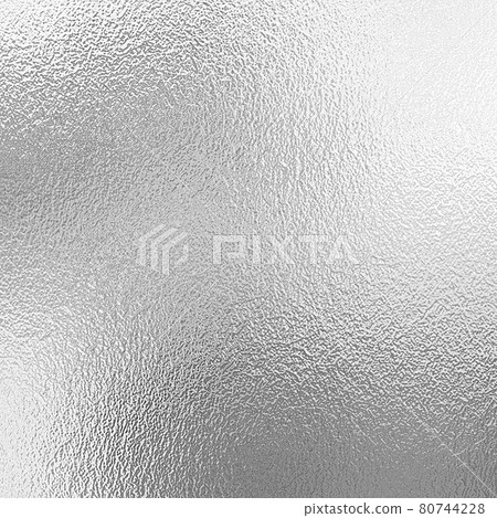 Silver foil texture background Silver foil texture background 80744228