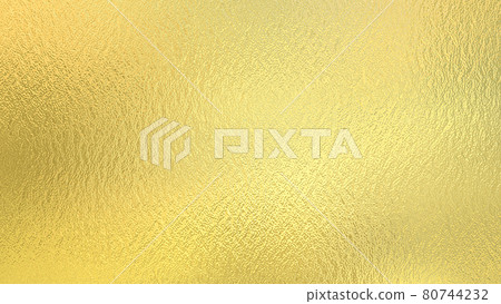Gold background. Golden foil decorative texture 80744232