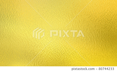 Gold background. Golden foil decorative texture 80744233