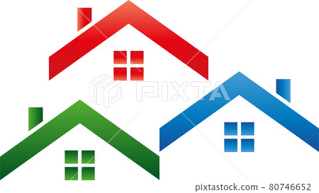 Houses, real estate, real estate agent, logo  80746652