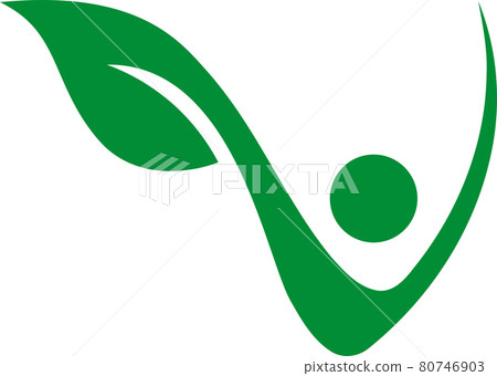 Person, leaf, plant, wellness, vegan, gardener, logo, icon Person, leaf, plant, wellness, vegan, gardener, logo, icon 80746903