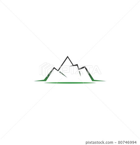 Mountain icon logo design vector illustration Mountain icon logo design vector illustration 80746994