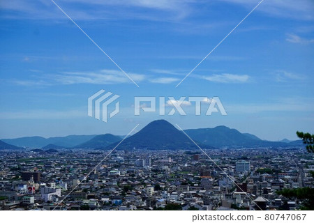從越木山眺望①[香川縣善通寺市] 80747067
