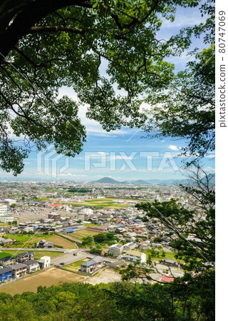 View from Mt. Koshikizan ③ [Zentsuji City, Kagawa Prefecture] 80747069