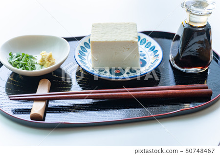 Cold tofu I want to eat in the summer 80748467
