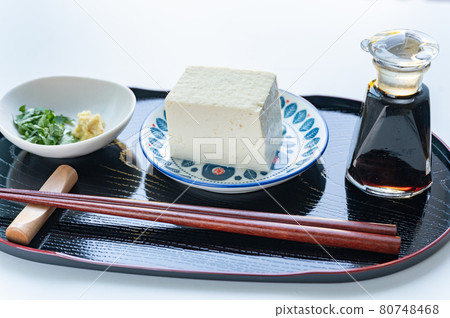 Cold tofu I want to eat in the summer Cold tofu I want to eat in the summer 80748468