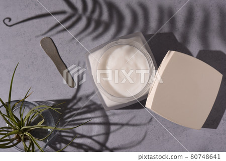 Body cream and bathroom landscape 80748641