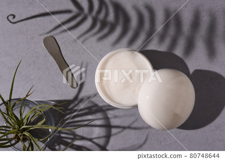 Body cream and bathroom landscape 80748644