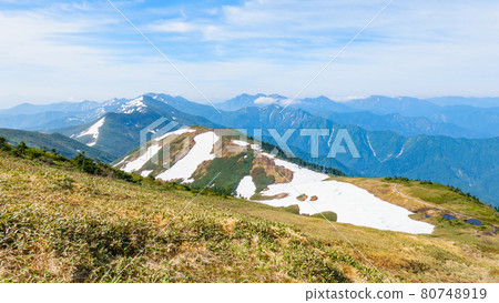 初夏登山牧畑山(井脊路線):從牧畑山到牧畑山的風景 初夏登山牧畑山(井脊路線):從牧畑山到牧畑山的風景 80748919