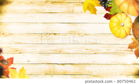 以秋天為靈感的木紋背景圖 以秋天為靈感的木紋背景圖 80750462