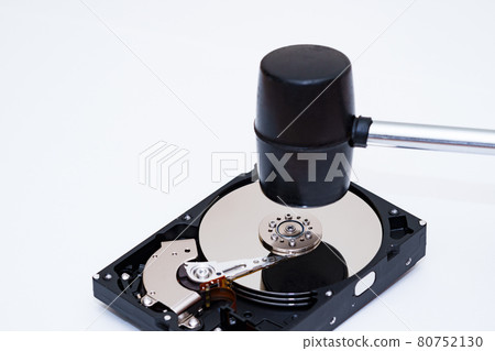 Hard disk data disposal destruction [storage device] 80752130