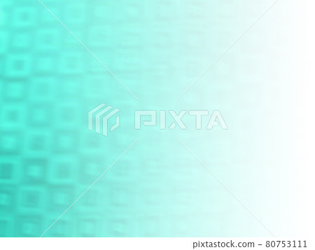 Square hologram/blue-green gradient background material that fades from left to right, horizontal, other colors available 80753111