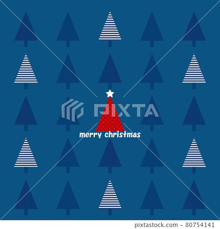 Merry Christmas Christmas tree 80754141