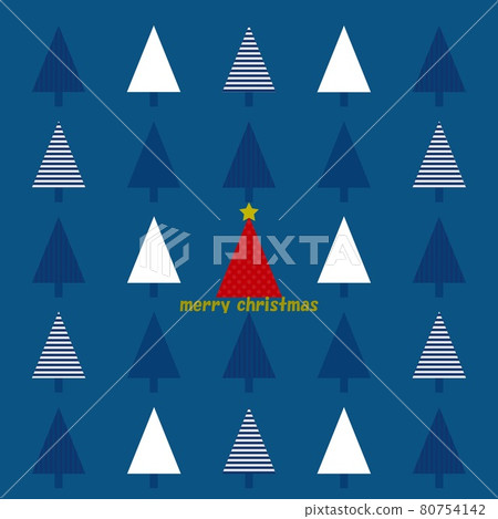 Merry Christmas Christmas tree 80754142