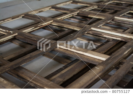 wooden frame wall interior construction on site wooden frame wall interior construction on site 80755127