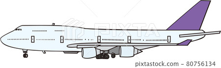 747-400 during taxing 80756134