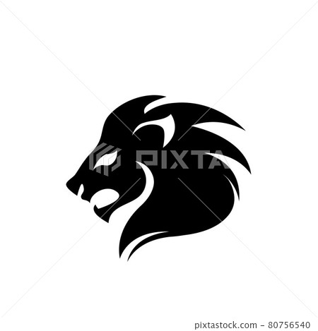 Lion head vector sign concept illustration. Lion head logo. Wild lion head graphic illustration Lion head vector sign concept illustration. Lion head logo. Wild lion head graphic illustration 80756540