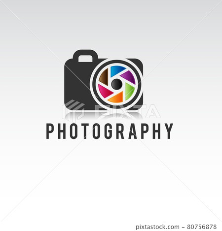 Camera Photo Studio Corporate Logo Template. Photo Camera Logo Vector Design Template For Professional Photographer Or Photo Studio 80756878