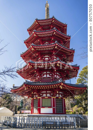 平馬寺川崎大師八角五層塔[神奈川縣川崎市川崎區] 80757050