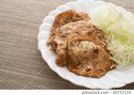 烤豬肉薑 80757239