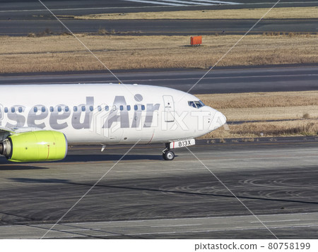 飛機機身正面/羽田機場,東京 飛機機身正面/羽田機場,東京 80758199