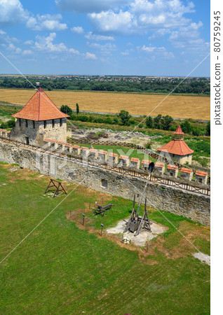 Old Turkish fortress Bender in Tighina, Transnistria, Moldova 80759245