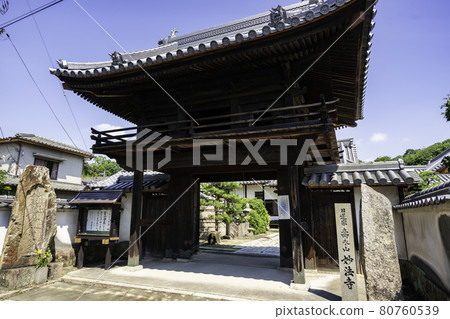岡山縣築保郡早島町妙法寺三門 岡山縣築保郡早島町妙法寺三門 80760539