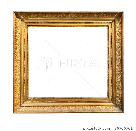 vintage wide carved wooden painting frame vintage wide carved wooden painting frame 80760761