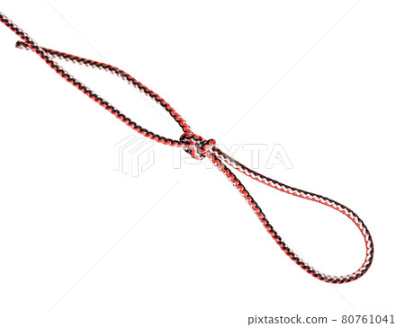 slipped figure-eight loop noose tied on rope 80761041