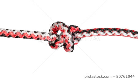 decorative royal knot tied on synthetic rope 80761044