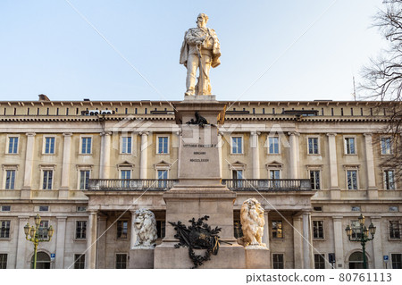monument to Vittorio Emanuele II in Bergamo monument to Vittorio Emanuele II in Bergamo 80761113