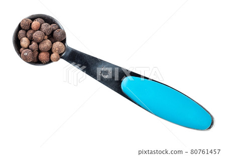 allspice in measuring spoon cutout allspice in measuring spoon cutout 80761457
