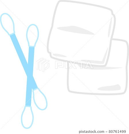 Cotton swabs and cotton puffs 80761499
