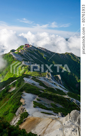Scenery from Mt. Tsubakuro Mountain range and Enzanso 80761933