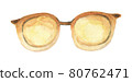 Hand drawn sunglass 80762471
