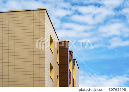 Residential home after heat-insulation 80763296