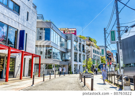 Cityscape of Tokyo Shibuya Shibuya Cat Street 80763822