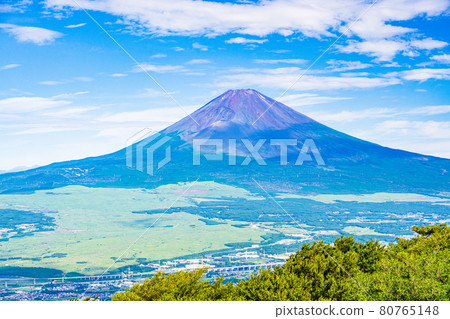 (Shizuoka) Mt. Fuji seen from the Hakone Skyline (Shizuoka) Mt. Fuji seen from the Hakone Skyline 80765148