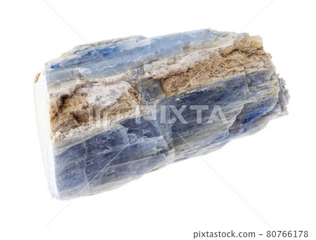raw Kyanite rock on white 80766178