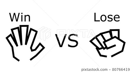 Rock-paper-scissors image material Rock-paper-scissors image material 80766419