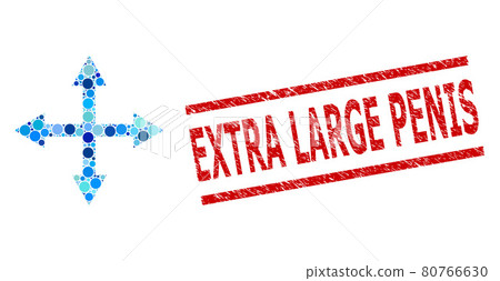Distress Extra Large Penis Stamp Seal and Expand Arrows Mosaic of Round Dots Distress Extra Large Penis Stamp Seal and Expand Arrows Mosaic of Round Dots 80766630