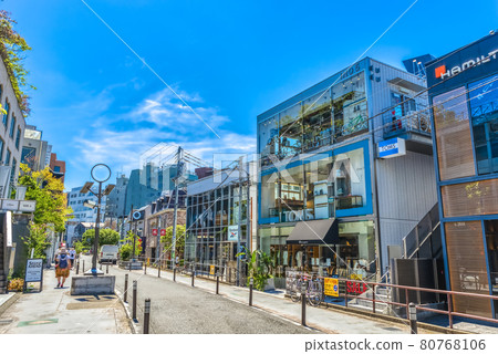 Cityscape of Tokyo Shibuya Shibuya Cat Street 80768106