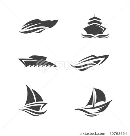 Cruise ship vector icon illustration design Cruise ship vector icon illustration design 80768864