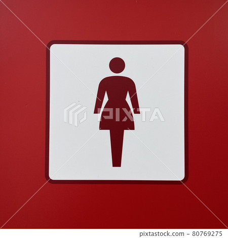 Female toilet 80769275