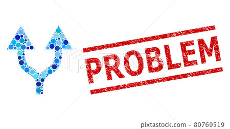 Math Problem Watermark Textured Problem Watermark and Split Arrows Up... - Stock Illustration ...