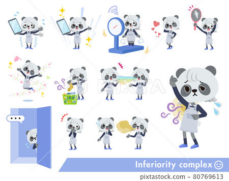 Panda girl set on inferiority complex 80769613