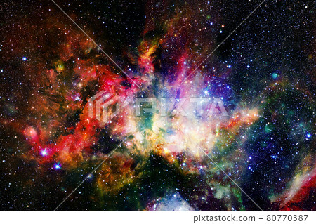 Beautiful galaxy. Elements of this image furnished by NASA 80770387