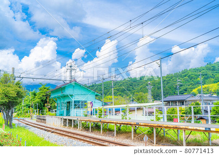 無人車站圖片 上田電鐵別所線八木澤站[長野縣] 80771413