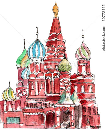 Tourism day concept watercolor 80772535