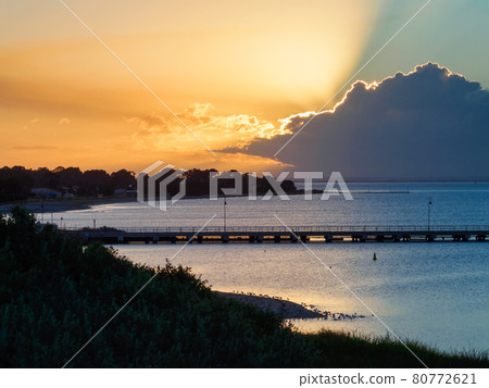 Sun behind the clouds - Portarlington 80772621